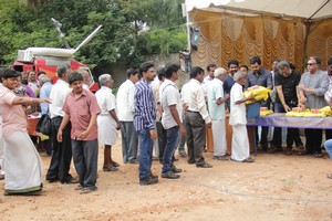 Nadigar Sangam Sweetbox Shirt Saree Veshti Distribution Stills